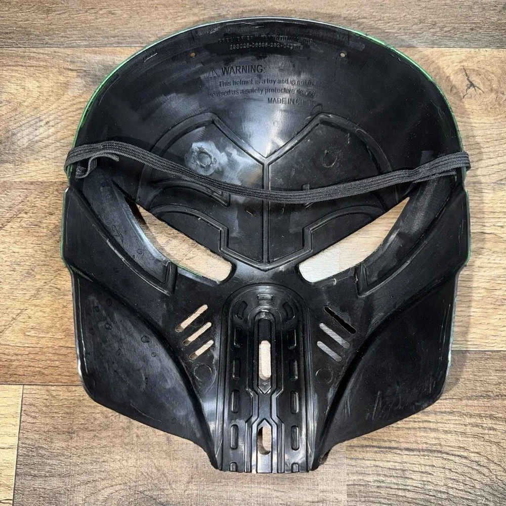 Unbranded Costume Mask & Armor Kids OS Green Marvel Goblin Style